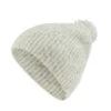 Falke Strickmütze (Bommel) Unisex - Kaschmir, Bommel - Weiß - 1 Stück