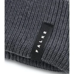 Falke Strickmütze (Beanie) Unisex - Merinowolle, Rippenstruktur - Dunkelgrau - 1 Stück -Günstiges Draussen Herz Geschäft Falke 163040 3970 Muetze Beanie 3 855x855 1