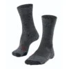 Falke Trekkingsocke TK2 (Merinowolle) Asphaltgrau Damen - 1 Paar