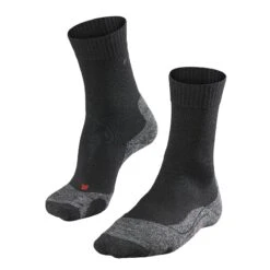 Falke Trekkingsocke TK2 (Merinowolle) Schwarz Damen - 1 Paar