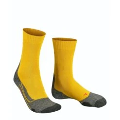 Falke Trekkingsocke TK2 (Merinowolle, Für Leichtes Gelände) Senfgelb Herren - 1 Paar -Günstiges Draussen Herz Geschäft Falke 16474 1593 TK2 Socke 3 1200x1200 1