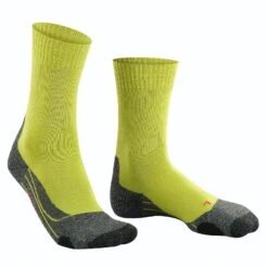 Falke Trekkingsocke TK2 (Merinowolle, Für Leichtes Gelände) Limegrün Herren - 1 Paar -Günstiges Draussen Herz Geschäft Falke 16474 7601 TK2 Socke 3 870x870 1