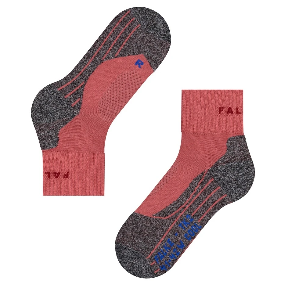 Falke Trekkingsocke TK2 Short Cool (für Leichtes Gelände) Rosa Damen - 1 Paar 6 Falke Trekkingsocke TK2 Short Cool (für Leichtes Gelände) Rosa Damen - 1 Paar – Bild 6