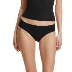 Falke Unterwäsche Slip Panties Ultralight Cool (ultraleichte, Enge Passform) Schwarz Damen