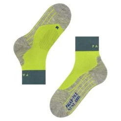 Falke Trekkingsocke TK2 Explore Short Cool Grau/lime Herren - 1 Paar -Günstiges Draussen Herz Geschäft Falke Socken TK2 Cool Short HErren 16154 7316 5 1047x1047 1
