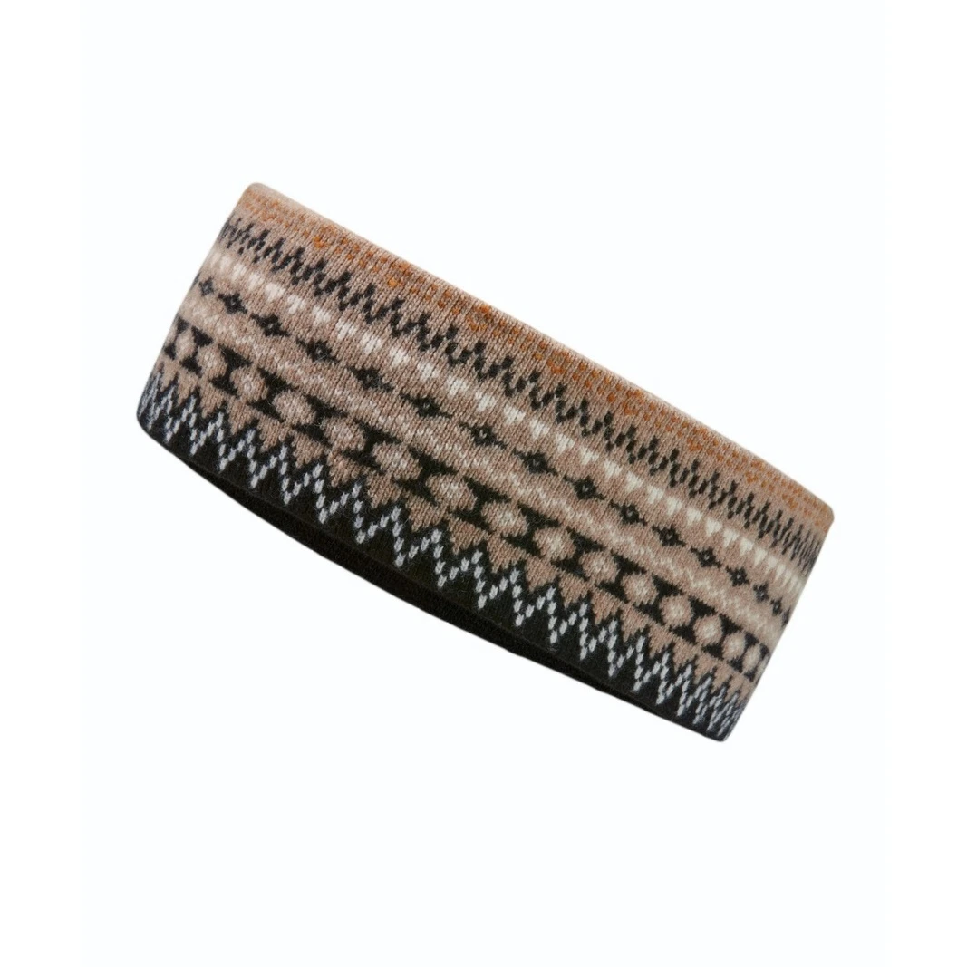 Falke Stirnband (feine Lambswool) - Braun/beige - Damen/Herren - 1 Stück 1 Falke Stirnband (feine Lambswool) - Braun/beige - Damen/Herren - 1 Stück