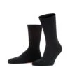 Falke Trekkingsocke Crew Walkie Light (klimaregulierende Merinowolle) Schwarz Damen/Herren - 1 Paar