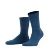 Falke Trekkingsocke Crew Walkie Light (klimaregulierende Merinowolle) Hellblau Damen/Herren - 1 Paar