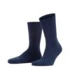 Falke Trekkingsocke Crew Walkie Light (klimaregulierende Merinowolle) Jeansblau Damen/Herren - 1 Paar