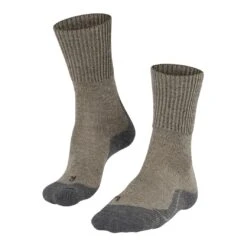 Falke Trekkingsocke TK1 Wool (für Kalte Wetterbedingungen) Braun Damen - 1 Paar