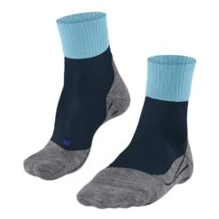 Falke Trekkingsocke TK2 Explore Short Cool Navyblau Herren - 1 Paar