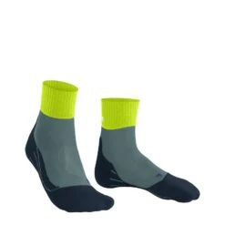 Falke Trekkingsocke TK2 Explore Short Cool Stahlgrau/grün Herren - 1 Paar -Günstiges Draussen Herz Geschäft Falke Trekkingsocke TK2 Short Cool Herren 16154 3583 3 947x947 1