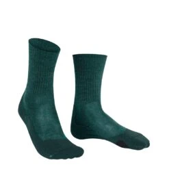 Falke Trekkingsocke TK2 Wool (leicht Gepolstert, Für Lange Wanderungen) Grün/blau Herren - 1 Paar -Günstiges Draussen Herz Geschäft Falke Trekkingsocke TK2 Wool Herren 16394 7385 3 1062x1062 1