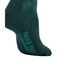 Falke Trekkingsocke TK2 Wool (leicht Gepolstert, Für Lange Wanderungen) Grün/blau Herren - 1 Paar -Günstiges Draussen Herz Geschäft Falke Trekkingsocke TK2 Wool Herren 16394 7385 5 1066x1066 1