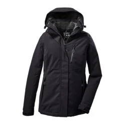 Killtec Winterjacke KOW 140 Mit Kapuze (wasser- Und Winddicht) Schwarz Damen
