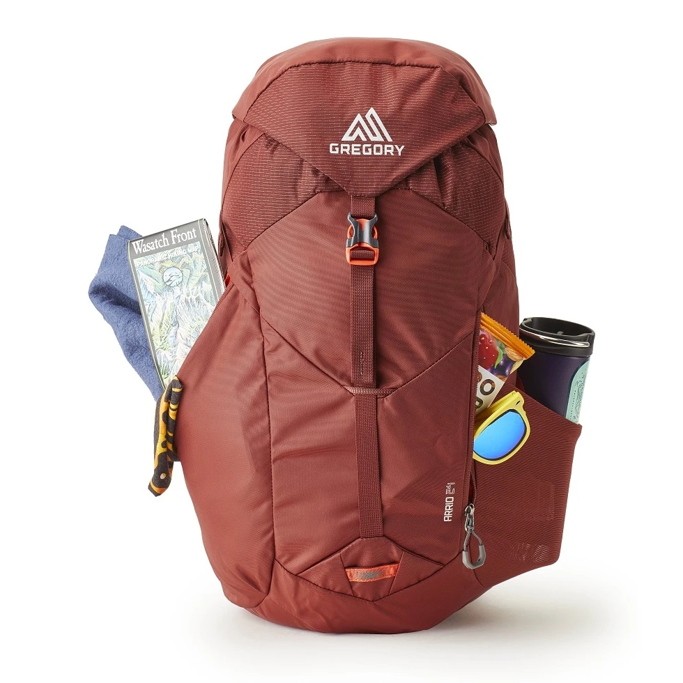 Gregory Tagesrucksack Arrio 24 Liter Rot Herren/Damen 2 Gregory Tagesrucksack Arrio 24 Liter Rot Herren/Damen – Bild 2