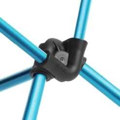 Helinox Campingstuhl Sunset Chair (hohe Rückenlehne, Neue Verstellbare Kopfstütze) Schwarz/cyanblau -Günstiges Draussen Herz Geschäft Helinox 11101R2 Sunset Chair Black Stuhl207 1200x1200 1