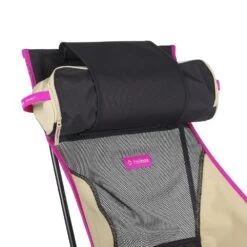 Helinox Campingstuhl Sunset Chair (hohe Rückenlehne, Neue Verstellbare Kopfstütze) Schwarz/khaki/violett -Günstiges Draussen Herz Geschäft Helinox 11187 Sunset Chair Black Khaki Purple Stuhl206 1000x1000 1