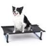 Helinox Hunde Feldbett - Campingliege - Elevated Dog Cot Medium 90x60cm Schwarz