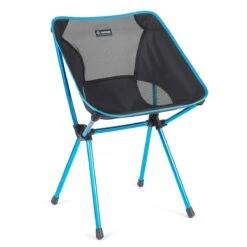 Helinox Campingstuhl Chair Café (höher Und Aufrechter) Schwarz/blau