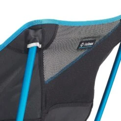 Helinox Campingstuhl Chair Café (höher Und Aufrechter) Schwarz/blau -Günstiges Draussen Herz Geschäft Helinox 14351 Cafe Chair Black204 1000x1000 1