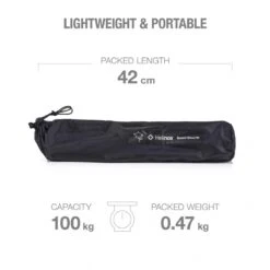 Helinox Campingstuhl Sitzhocker Speed Stool Schwarz/blau -Günstiges Draussen Herz Geschäft Helinox 14501 SpeedStoolM Black 8 1200x1200 1