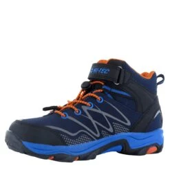 Hi-Tec Wanderschuhe Blackout Mid WP (wasserdicht) Navyblau/hellblau Kinder -Günstiges Draussen Herz Geschäft Hi Tec BLACKOUT MID WP JR O006894 032 Schuh204 1200x1200 1