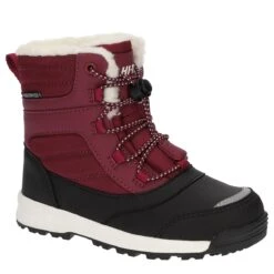 Hi-Tec Winterstiefel Leo WP (waterproof/wasserdicht) Weinrot Kinder