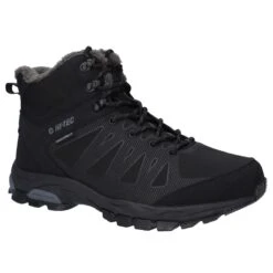 Hi-Tec Wanderschuhe Raven Insulated WP (wasserdicht/gefüttert) Schwarz/grau Herren