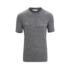 Icebreaker Wander-Tshirt Tech Lite II SS Cadence Paths (100% Merino, Stoffstärke 150 Ultralight) Grau Herren