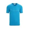 Icebreaker Wander-Tshirt Tech Lite II SS Cadence Paths (100% Merino, Stoffstärke 150 Ultralight) Blau Herren