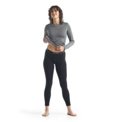 Icebreaker Unterwäsche Leggings 200 Oasis - Merinowolle, Enganliegend - Lang Schwarz Damen -Günstiges Draussen Herz Geschäft Icebreaker 104383001 Oasis Leggins Damen 3 1200x1200 2