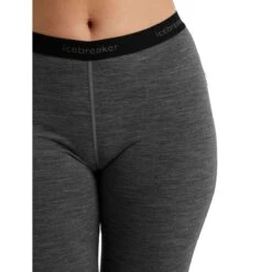 Icebreaker Unterwäsche Leggings 200 Oasis - Merinowolle, Enganliegend - Lang Grau Damen -Günstiges Draussen Herz Geschäft Icebreaker 104383013 Oasis 200 Leggings 4 1200x1200 1