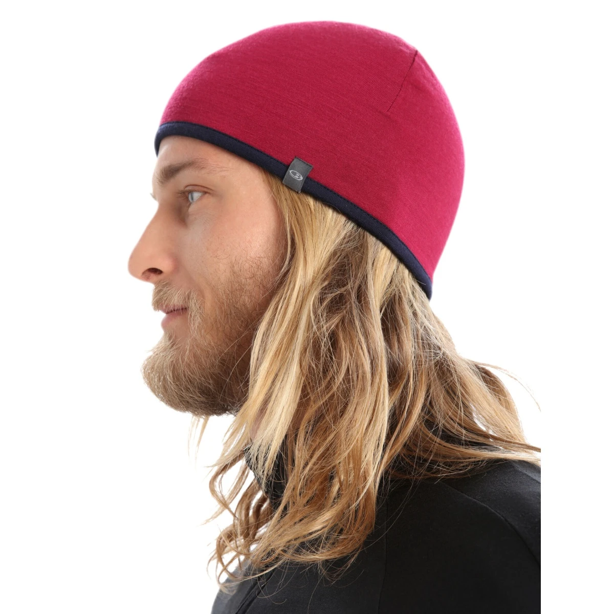 Icebreaker Mütze (Beanie) Pocket Hat Wendemütze (Merinowolle) Rot/dunkelblau - 1 Stück 1 Icebreaker Mütze (Beanie) Pocket Hat Wendemütze (Merinowolle) Rot/dunkelblau - 1 Stück