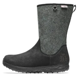 Icebug Winterstiefel Grove Woolpower W BUGrip (14 Hartmetall-Spikes, Wasserabweisend) Schwarz Damen