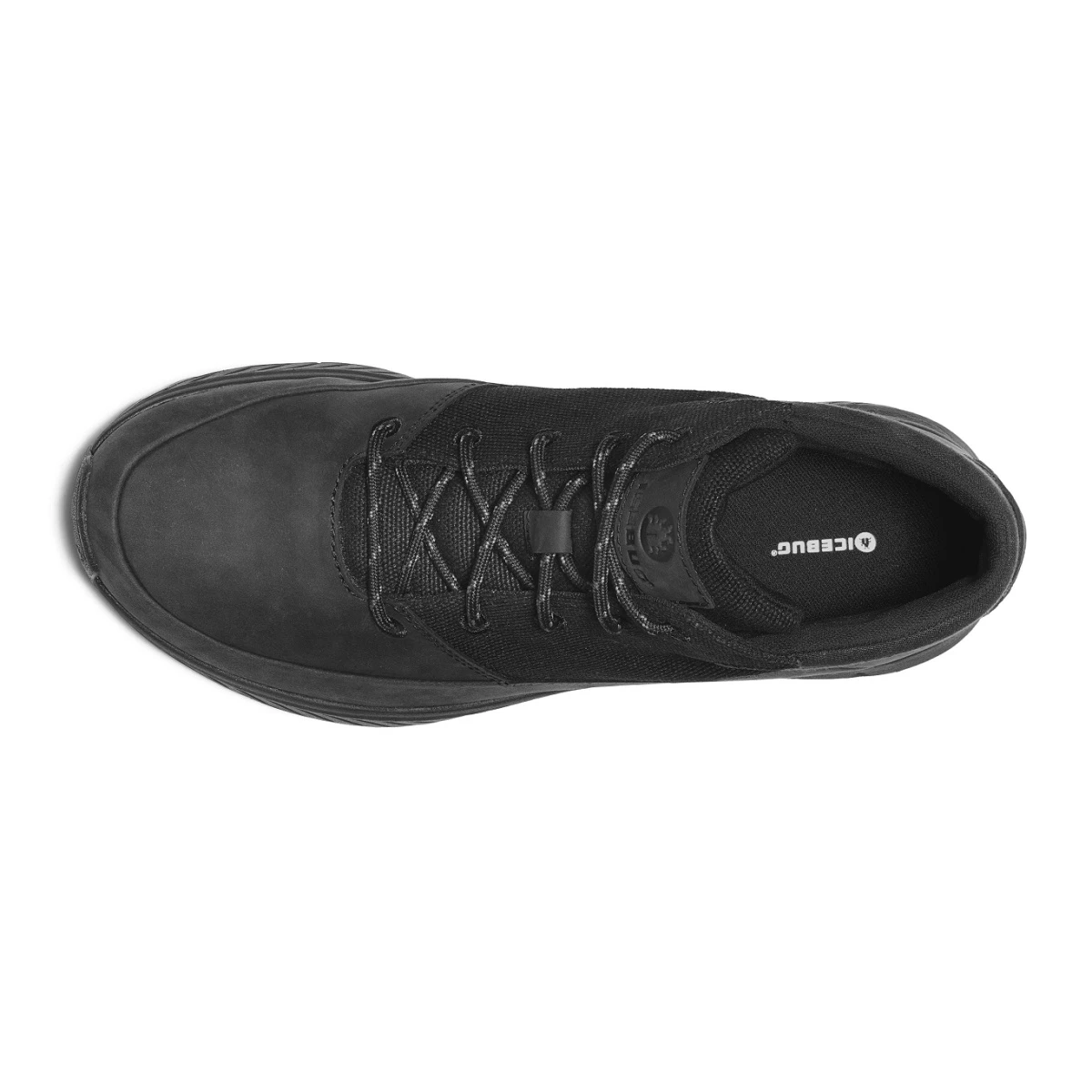 Icebug Alltag-Travelschuhe Larvik Hemp Biosole (wasserabweisendes Hanf- Und Leder-Obermaterial) Schwarz Herren 3 Icebug Alltag-Travelschuhe Larvik Hemp Biosole (wasserabweisendes Hanf- Und Leder-Obermaterial) Schwarz Herren – Bild 3