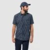 Jack Wolfskin Kurzarmhemd Hot Springs Dunkelblau Herren