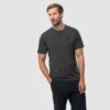 Jack Wolfskin Tshirt Crosstrail Dunkelgrau Herren