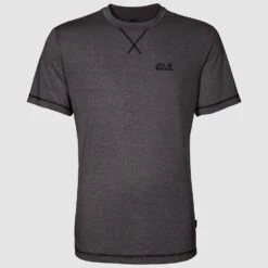 Jack Wolfskin Tshirt Crosstrail Dunkelgrau Herren -Günstiges Draussen Herz Geschäft JACK 1801671 6033 4 960x960 1
