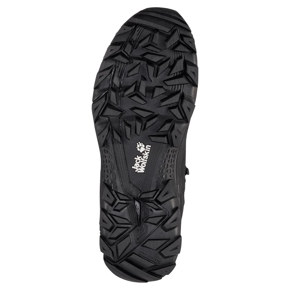 Jack Wolfskin Winterschuhe Everquest Mid Texapore (warm, Wasserdicht, PFC-Frei) Schwarz Herren 3 Jack Wolfskin Winterschuhe Everquest Mid Texapore (warm, Wasserdicht, PFC-Frei) Schwarz Herren – Bild 3