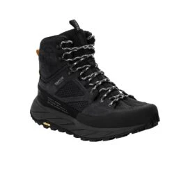 Jack Wolfskin Wanderschuhe Terraquest Mid Texapore (PFC-Frei, Wasserdicht) Schwarz Herren