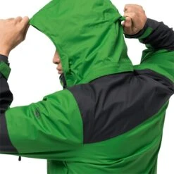 Jack Wolfskin Ganzjahresjacke Jasper Flex (wasserdicht) Grün Herren -Günstiges Draussen Herz Geschäft Jack Wolfskin 1108371 4105 1 jasper flex men207 1200x1200 1