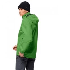Jack Wolfskin Regenjacke Stormy Point (wasser/winddicht/atmungsaktiv) Basilgrün Herren -Günstiges Draussen Herz Geschäft Jack Wolfskin 1111141 4105 stormy point jacket205 1200x1200 1