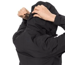 Jack Wolfskin Wintermantel Silent Wisper Parka (wasser- Und Winddicht, PFC-frei) Schwarz Damen -Günstiges Draussen Herz Geschäft Jack Wolfskin 1114191 6000 silent wisper parka204 1024x1024 1
