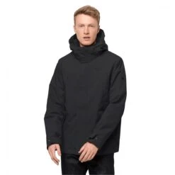 Jack Wolfskin Winterjacke White Frost (wasser- Und Winddicht, PFC-frei) Schwarz Herren