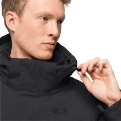 Jack Wolfskin Winterjacke White Frost (wasser- Und Winddicht, PFC-frei) Schwarz Herren -Günstiges Draussen Herz Geschäft Jack Wolfskin 1114371 6000 white frost jacket 203 1024x1024 1