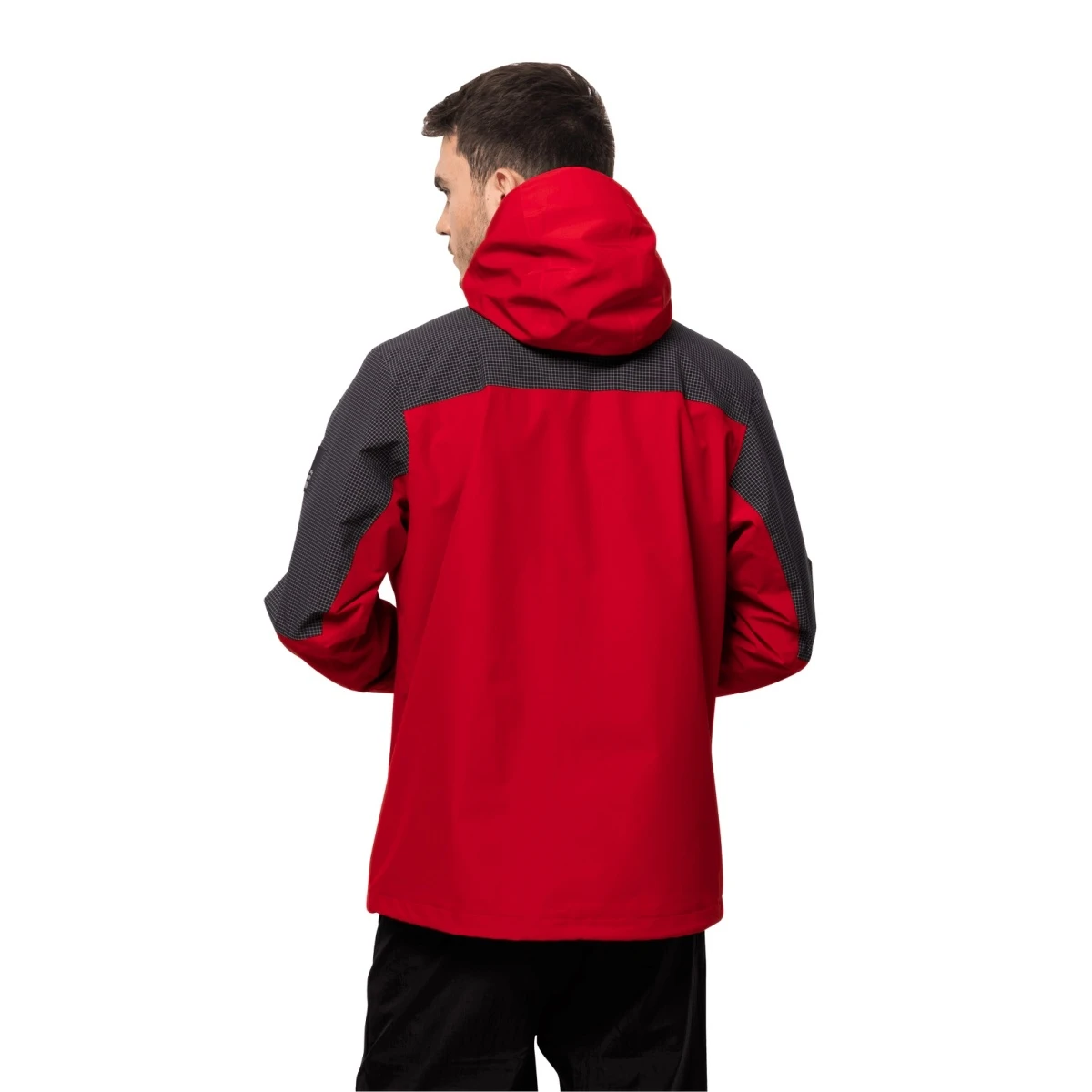Jack Wolfskin Wanderjacke DNA Rhapsody Mit Systemreissverschluss - Wasserdicht, Winddicht, PFC-frei - Rot Herren 7 Jack Wolfskin Wanderjacke DNA Rhapsody Mit Systemreissverschluss - Wasserdicht, Winddicht, PFC-frei - Rot Herren – Bild 7