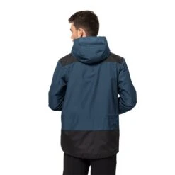 Jack Wolfskin Wanderjacke Activate Tour (Wetterschutzjacke, Wasserdicht, Winddicht, PFC-frei) Dunkelblau Herren -Günstiges Draussen Herz Geschäft Jack Wolfskin 1115001 1383 activate tour jacket m207 1200x1200 1