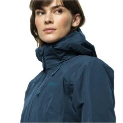 Jack Wolfskin Winterjacke Bergland 3in1 (sehr Warm, Wasser-und Winddicht) Korallenblau Damen -Günstiges Draussen Herz Geschäft Jack Wolfskin 1115581 4133 Bergland 3in1 Jacke209 1200x1200 1