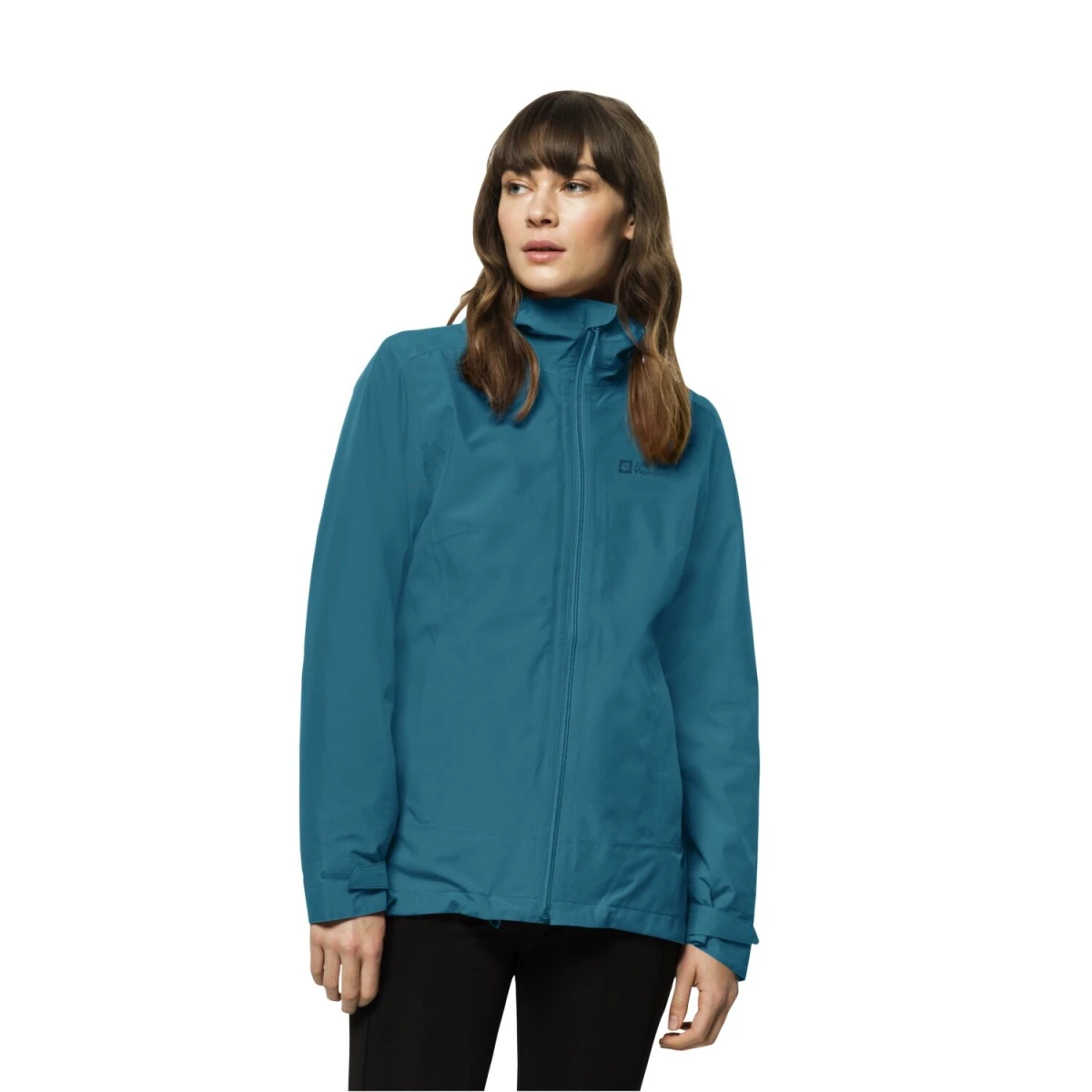 Jack Wolfskin Ganzjahresjacke Moonrise 3in1 (wasser- Winddicht, Mit Fleece-Innenjacke) Hellblau Damen 8 Jack Wolfskin Ganzjahresjacke Moonrise 3in1 (wasser- Winddicht, Mit Fleece-Innenjacke) Hellblau Damen – Bild 8